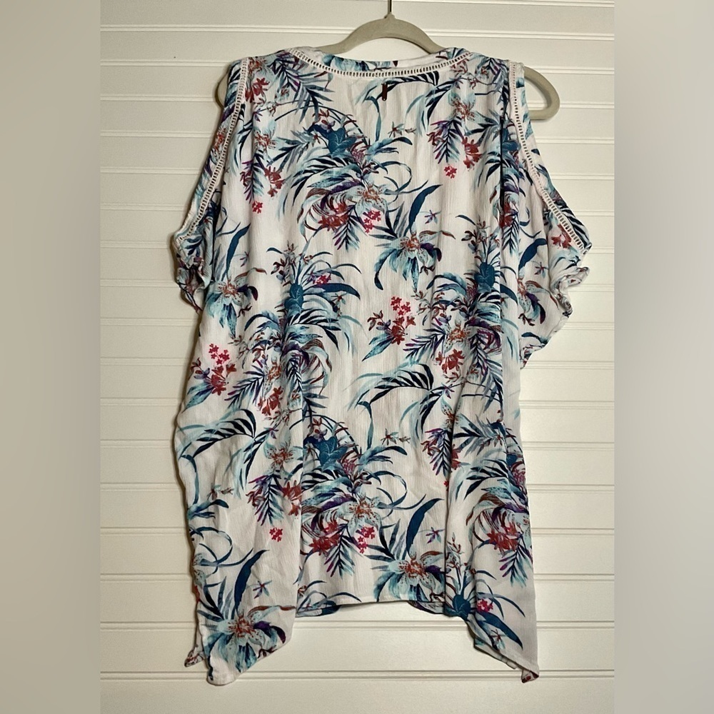 Raisin’s Paraiso Printed Samba Caftan Cover-Up - Picture 4 of 7